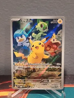 Pikachu SVP 027 Black Star Promo Pokemon Card - Image 1