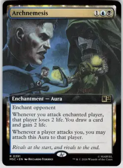 Archnemesis Extended Art 391 Commander: Marvel Super Heroes Magic the Gathering - Image 1