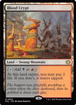 Blood Crypt 262 Lorwyn Eclipsed Magic the Gathering - Image 1