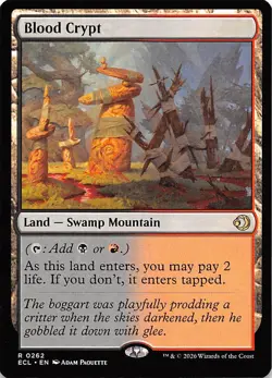 Blood Crypt 262 Lorwyn Eclipsed Magic the Gathering - Image 1