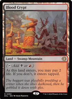 Blood Crypt 262 Lorwyn Eclipsed Magic the Gathering - Image 1