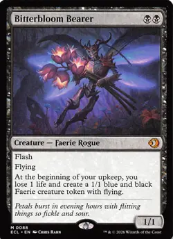 Bitterbloom Bearer 88 Lorwyn Eclipsed Magic the Gathering - Image 1