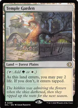 Temple Garden 268 Lorwyn Eclipsed Magic the Gathering - Image 1