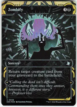 Zombify Foil 36 Secrets of Strixhaven: Mystical Archive Magic the Gathering - Image 1