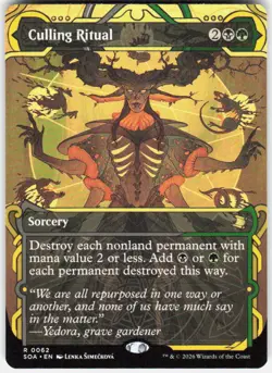 Culling Ritual 62 Secrets of Strixhaven: Mystical Archive Magic the Gathering - Image 1