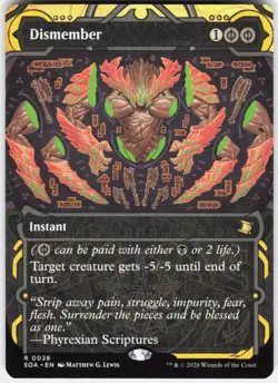 Dismember 28 Secrets of Strixhaven: Mystical Archive Magic the Gathering - Image 1