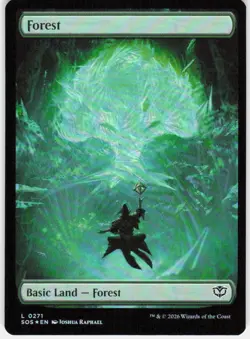 Forest Foil 271 Secrets of Strixhaven Magic the Gathering - Image 1