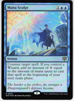 Mana Sculpt Foil 57 Secrets of Strixhaven Magic the Gathering - Image 1
