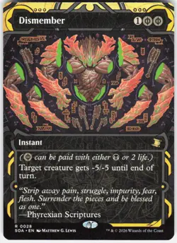 Dismember 28 Secrets of Strixhaven: Mystical Archive Magic the Gathering - Image 1