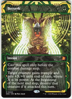 Berserk 50 Secrets of Strixhaven: Mystical Archive Magic the Gathering - Image 1