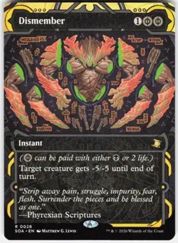 Dismember 28 Secrets of Strixhaven: Mystical Archive Magic the Gathering - Image 1