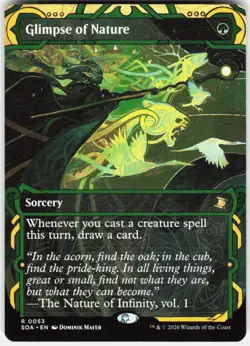 Glimpse of Nature 53 Secrets of Strixhaven: Mystical Archive Magic the Gathering - Image 1