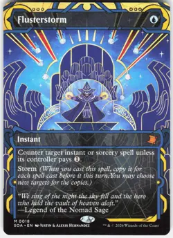 Flusterstorm 18 Secrets of Strixhaven: Mystical Archive Magic the Gathering - Image 1