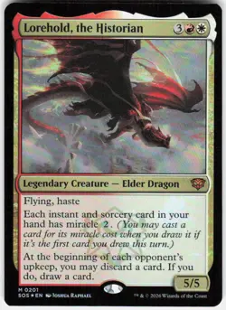 Lorehold the Historian Foil 201 Secrets of Strixhaven Magic the Gathering - Image 1