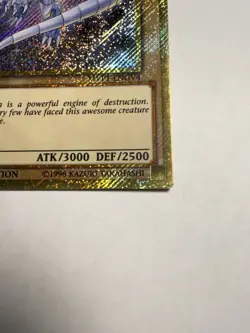 Yugioh Card Gold Blue Eyes White Dragon MVP1-ENGV4 NM - Image 3