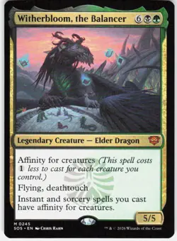 Witherbloom, the Balancer 245 Secrets of Strixhaven Magic the Gathering - Image 1