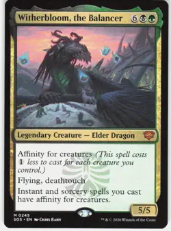 Witherbloom the Balancer 245 Secrets of Strixhaven Magic the Gathering - Image 1