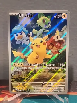 Pikachu SVP 027 Black Star Promo Pokemon Card - Image 1