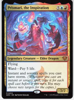 Prismari the Inspiration 212 Secrets of Strixhaven Magic the Gathering - Image 1