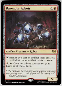 Ravenous Robots 106 Teenage Mutant Ninja Turtles Magic the Gathering - Image 1
