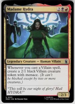 Madame Hydra 221 Marvel Super Heroes Magic the Gathering - Image 1