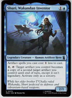 Shuri Wakandan Inventor 75 Marvel Super Heroes Magic the Gathering - Image 1