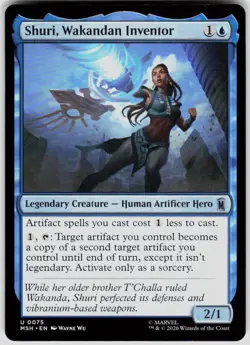 Shuri Wakandan Inventor 75 Marvel Super Heroes Magic the Gathering - Image 1