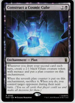 Construct a Cosmic Cube 90 Marvel Super Heroes Magic the Gathering - Image 1