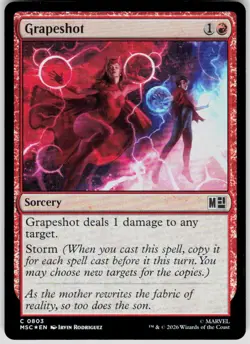 Grapeshot Foil 803 Commander: Marvel Super Heroes Magic the Gathering - Image 1