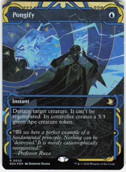 Pongify Foil 20 Secrets of Strixhaven: Mystical Archive Magic the Gathering - Image 1