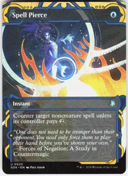Spell Pierce 23 Secrets of Strixhaven: Mystical Archive Magic the Gathering - Image 1