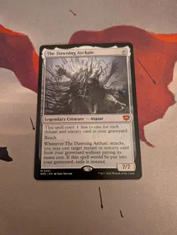 The Dawning Archaic 0001 MTG NM - Secrets of Strixhaven SOS Mythic Creature - Image 1