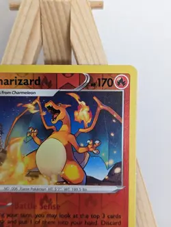 Pokemon TCG Charizard | Vivid Voltage 25/185 | Reverse Holo NM - Image 3