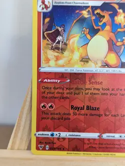 Pokemon TCG Charizard | Vivid Voltage 25/185 | Reverse Holo NM - Image 4