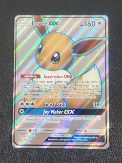 Pokemon Eevee Gx Full Art Black Star Promo SM242 - Image 1