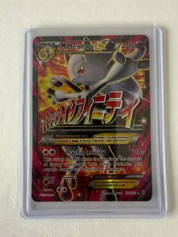 Pokemon TCG M Mewtwo EX 160/162 BREAKthrough Secret Rare Full Art Holo ENG - Image 3