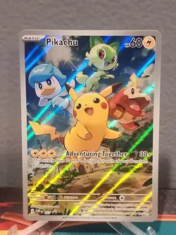 Pikachu SVP 027 Black Star Promo Pokemon Card - Image 1