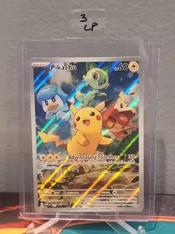Pikachu SVP 027 Black Star Promo Pokemon Card - Image 3