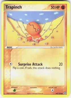 Trapinch 68/108 Power Keepers Pokemon - Image 1