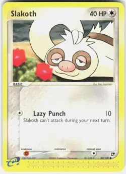 Slakoth 80/100 Sandstorm Pokemon - Image 1