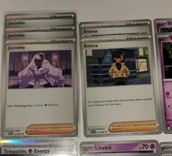 Mega Chandelure ex Slowbro ex Deck Core Pokemon TCG Pitch Black Playable Lot - Image 2