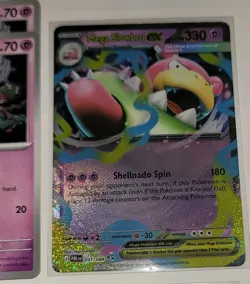 Mega Chandelure ex Slowbro ex Deck Core Pokemon TCG Pitch Black Playable Lot - Image 5