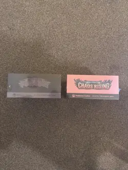 Pokemon TCG: Pitch Black and Chaos Rising Pokemon centre ETB - Image 4