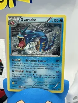 Pokemon TCG Gyarados Cosmos Holo Holo Rare 20/98 XY English 2015 - Image 2