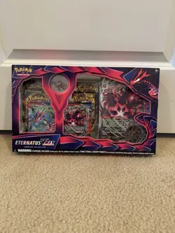 Pokemon TCG Factory Sealed Eternatus VMAX Premium Collection Box! Mint Condition - Image 1