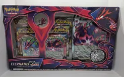 Pokemon TCG ETERNATUS VMAX Premium Collection Pin Box Factory Sealed Box New - Image 1