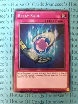 Relay Soul DLCS-EN010 Common Yu-Gi-Oh Card 1st Edition New - Image 3