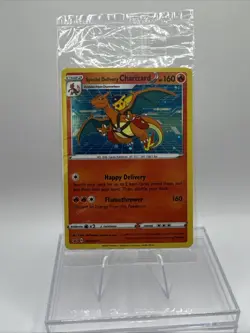 Pokemon TCG - Special Delivery Charizard SWSH075 Sealed Promo - Image 1