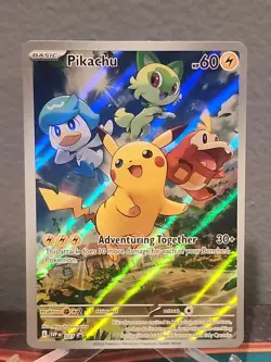 Pikachu SVP 027 Black Star Promo Pokemon Card - Image 1