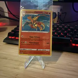 SEALED Pokemon TCG Special Delivery Charizard SWSH075 Holo Black Star Promo - Image 1
